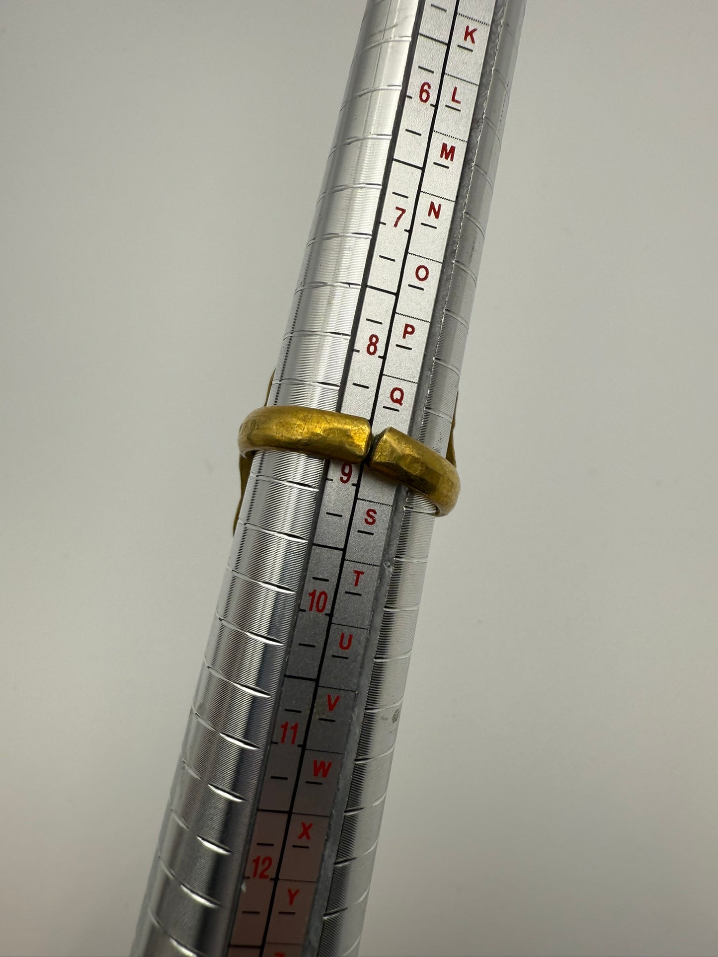 Vintage Molten Ember Statement Ring 8.5-9 ADJ