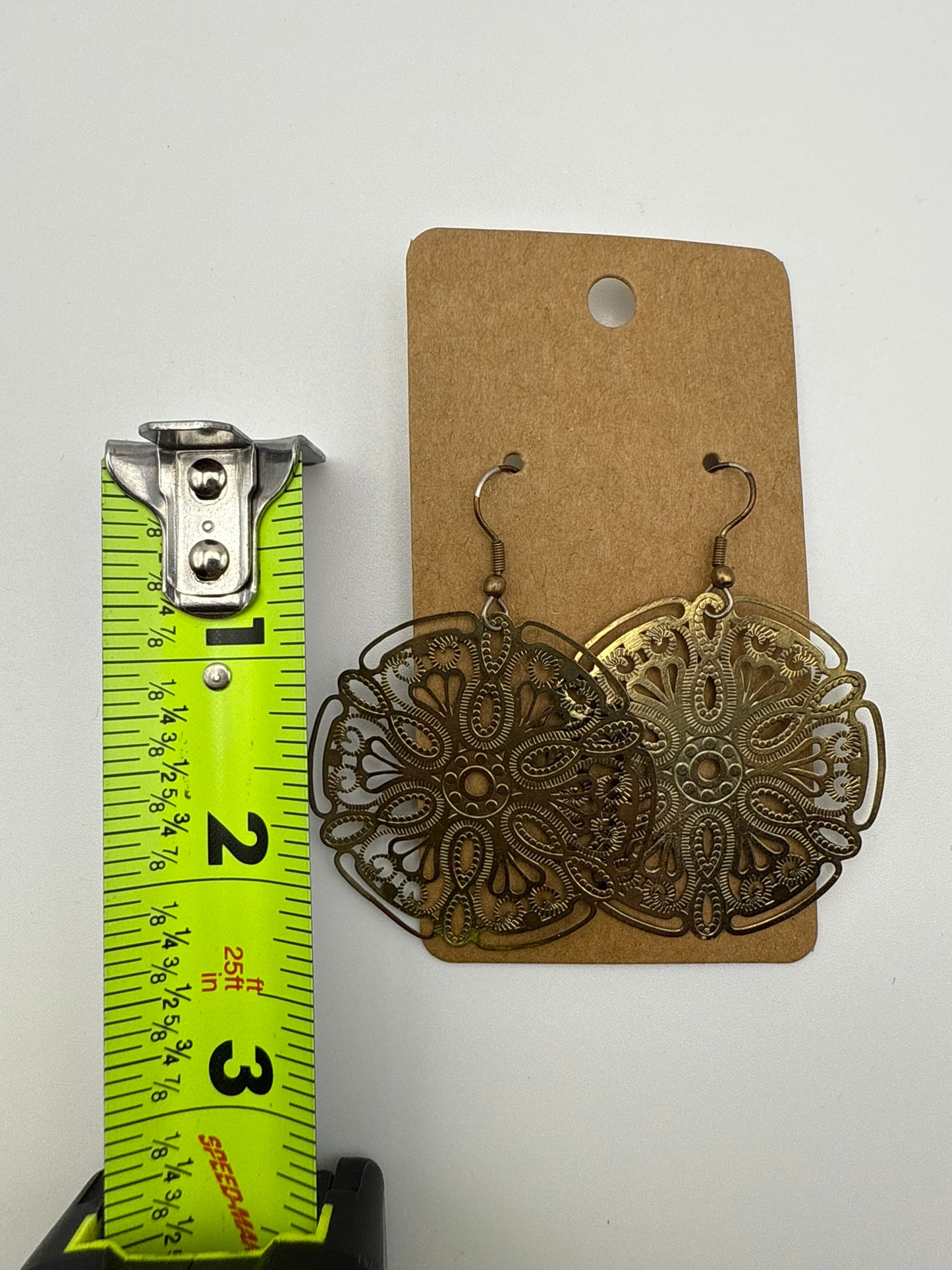 Vintage Lace Filigree Earrings