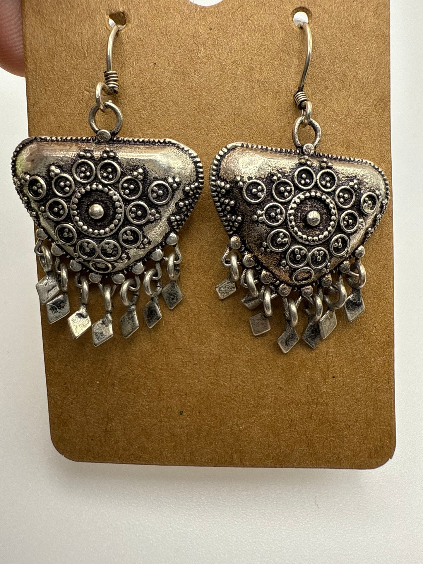Vintage Desert Relic Fringe Earrings
