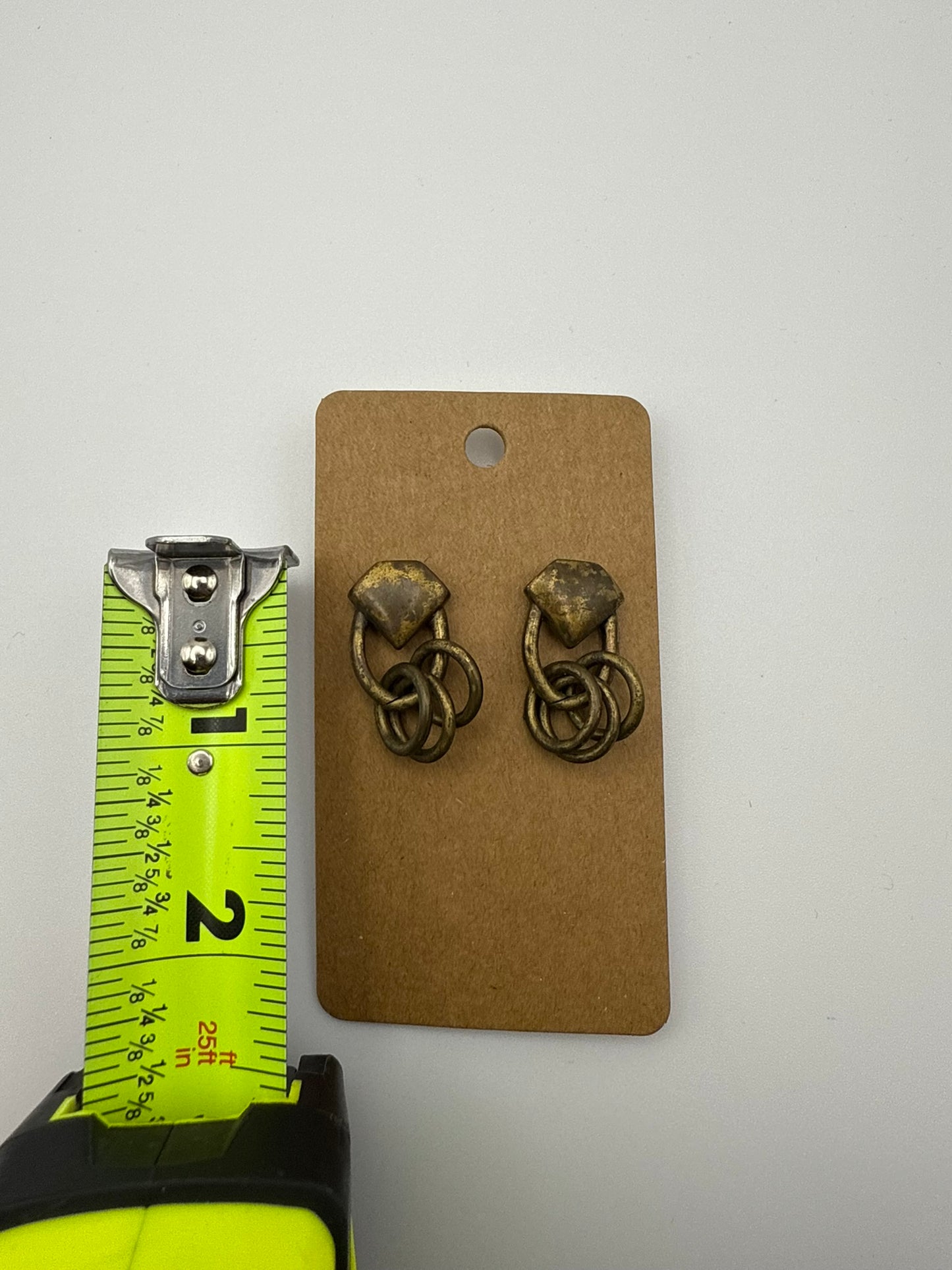 Vintage Antique Knot Drop Earrings