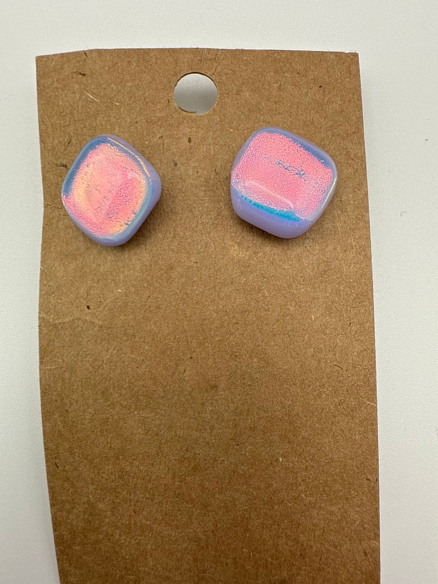 Vintage Blush Aura Studs