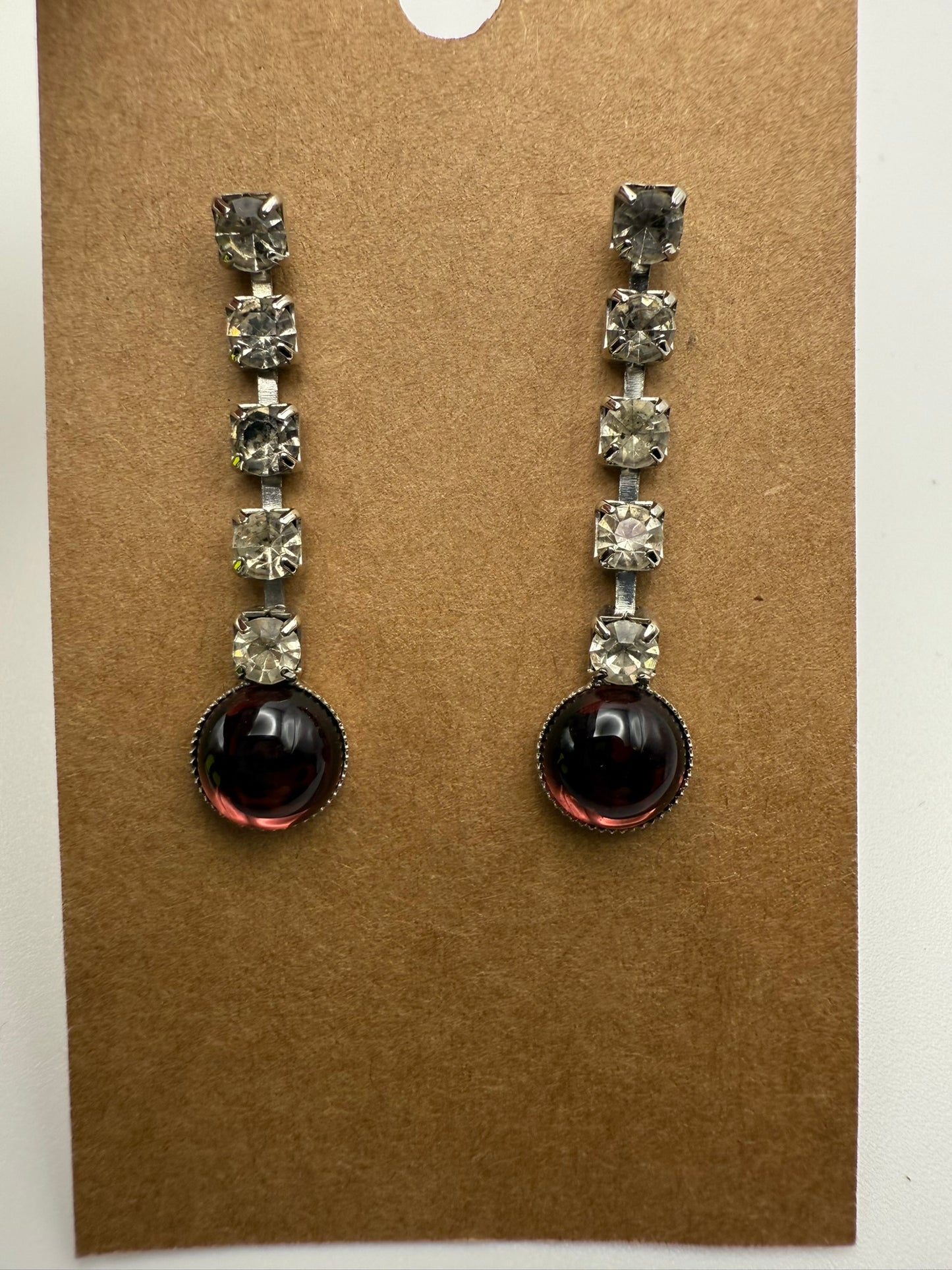 Vintage Midnight Glam Crystal Drops