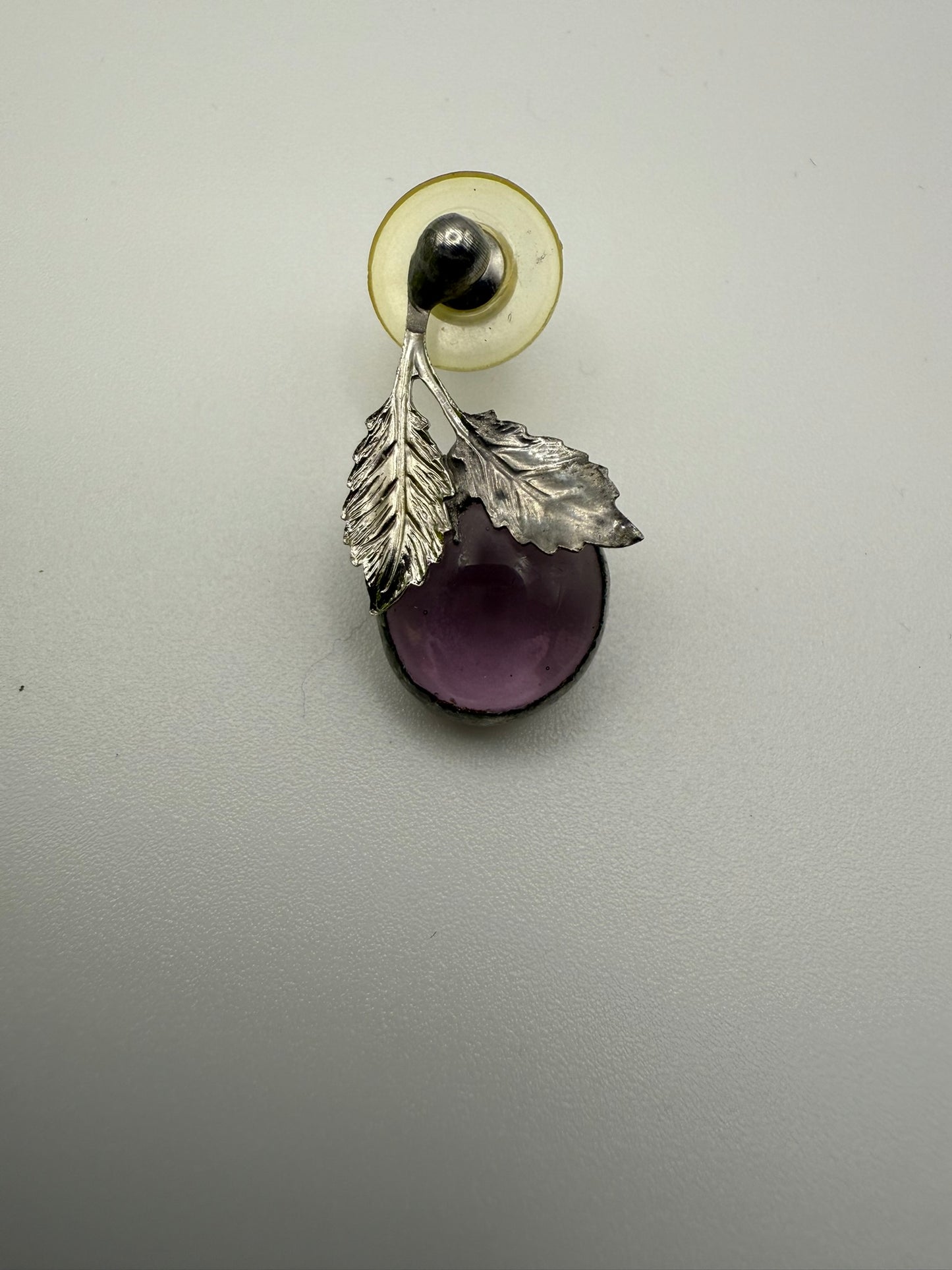 Vintage Black Cherry Heirloom Earrings