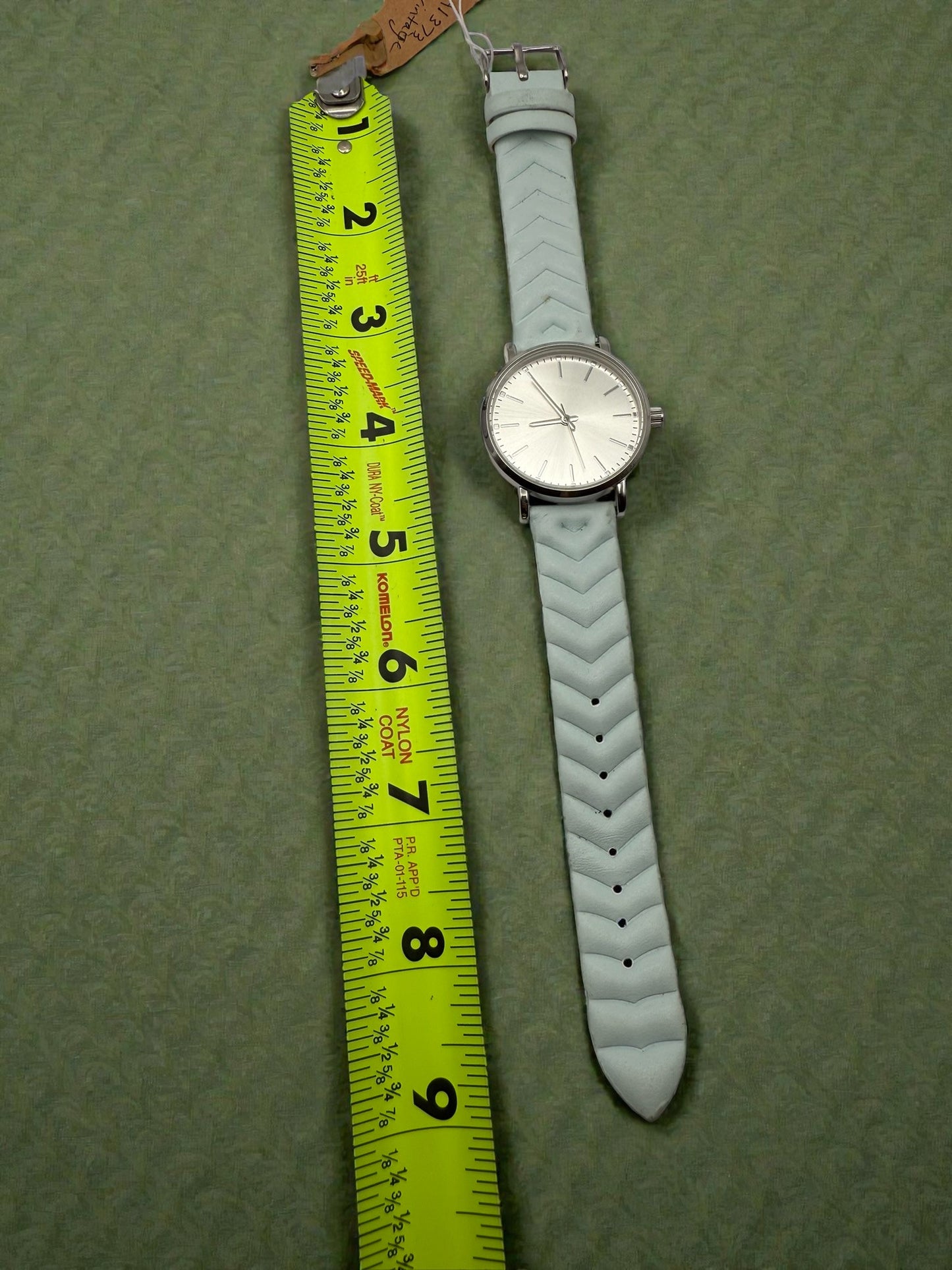 Vintage Mint Blue Watch 6-8"