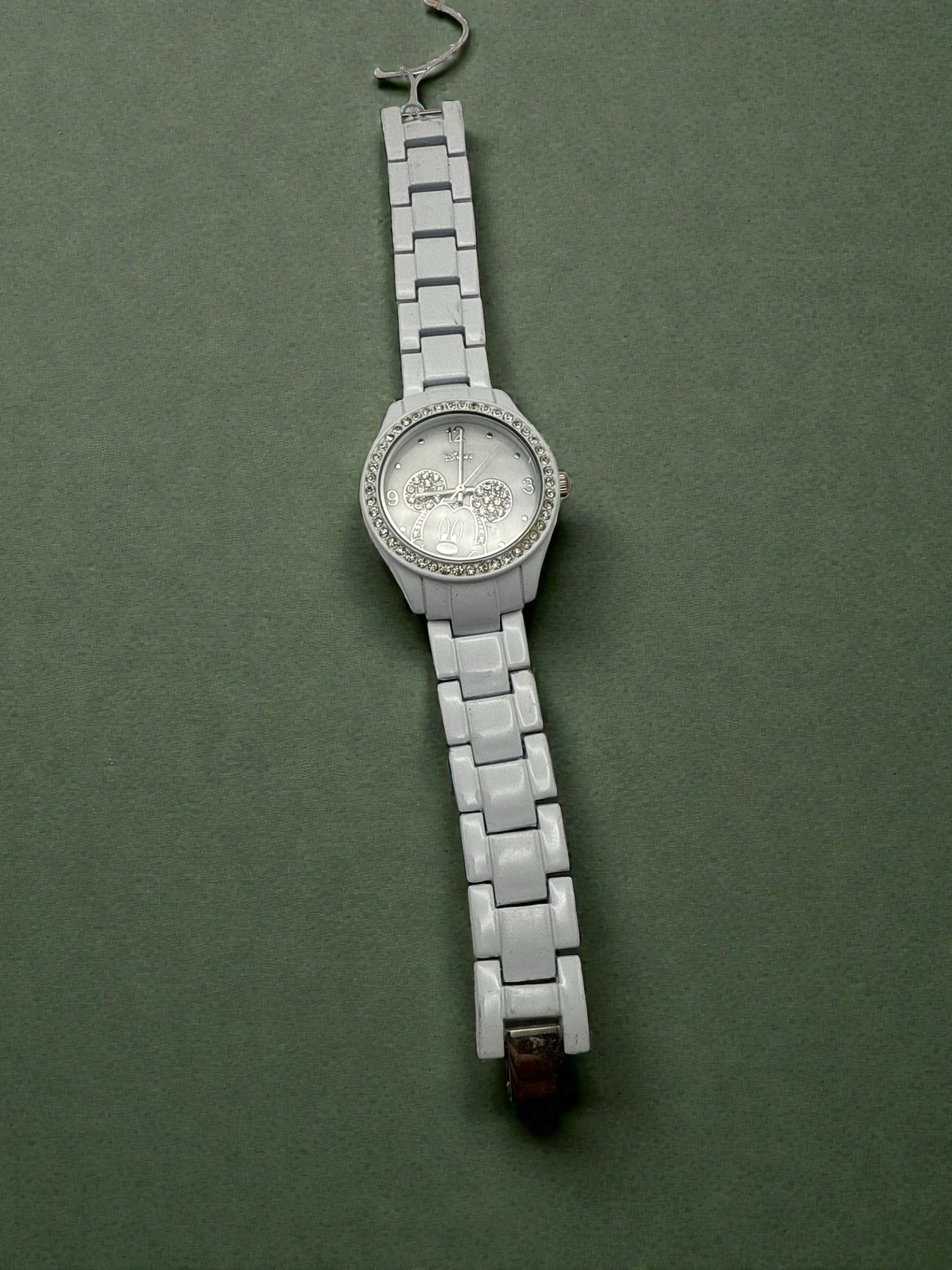 Vintage Crystal Mickey Chic Watch 7"