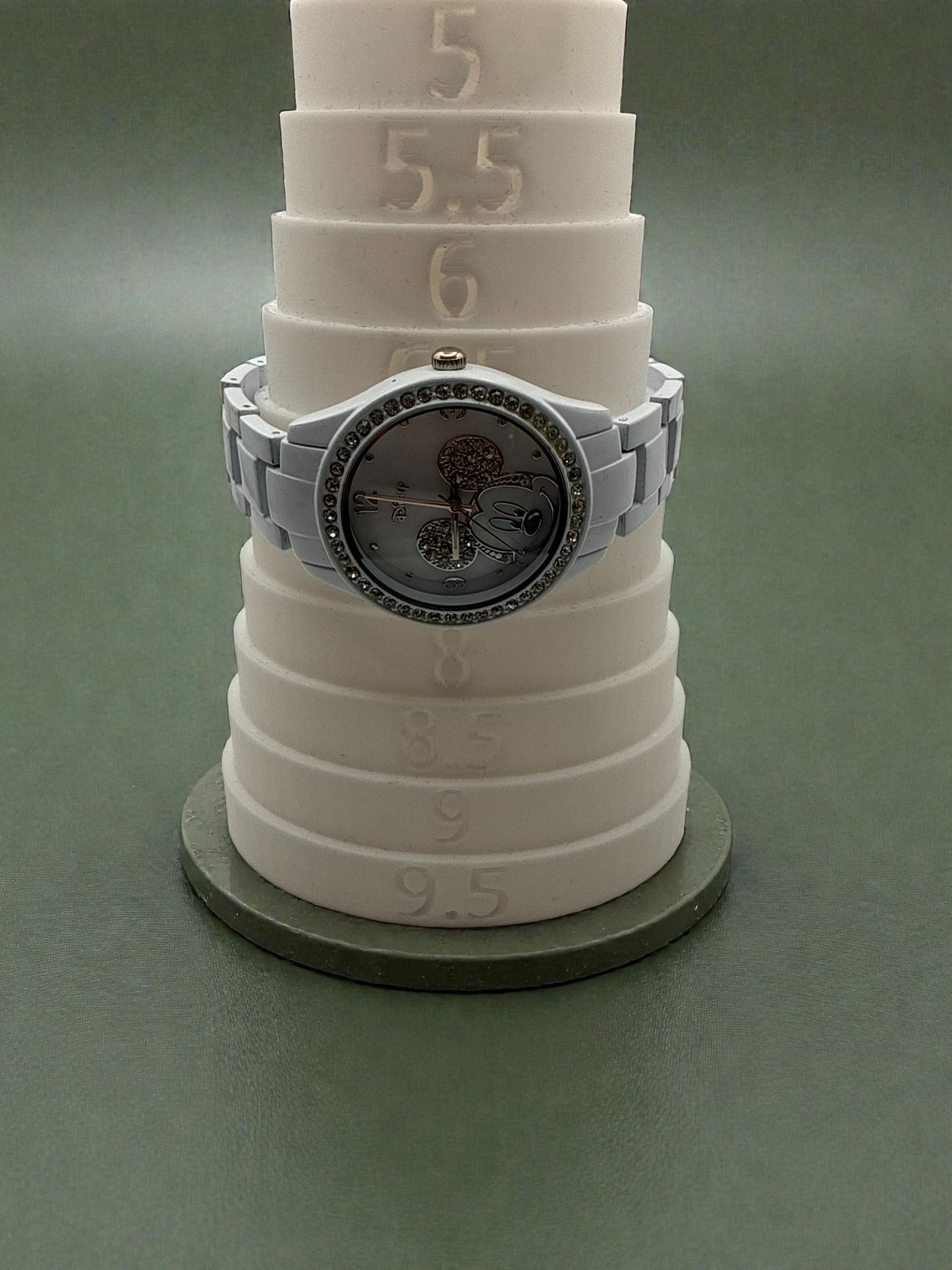 Vintage Crystal Mickey Chic Watch 7"