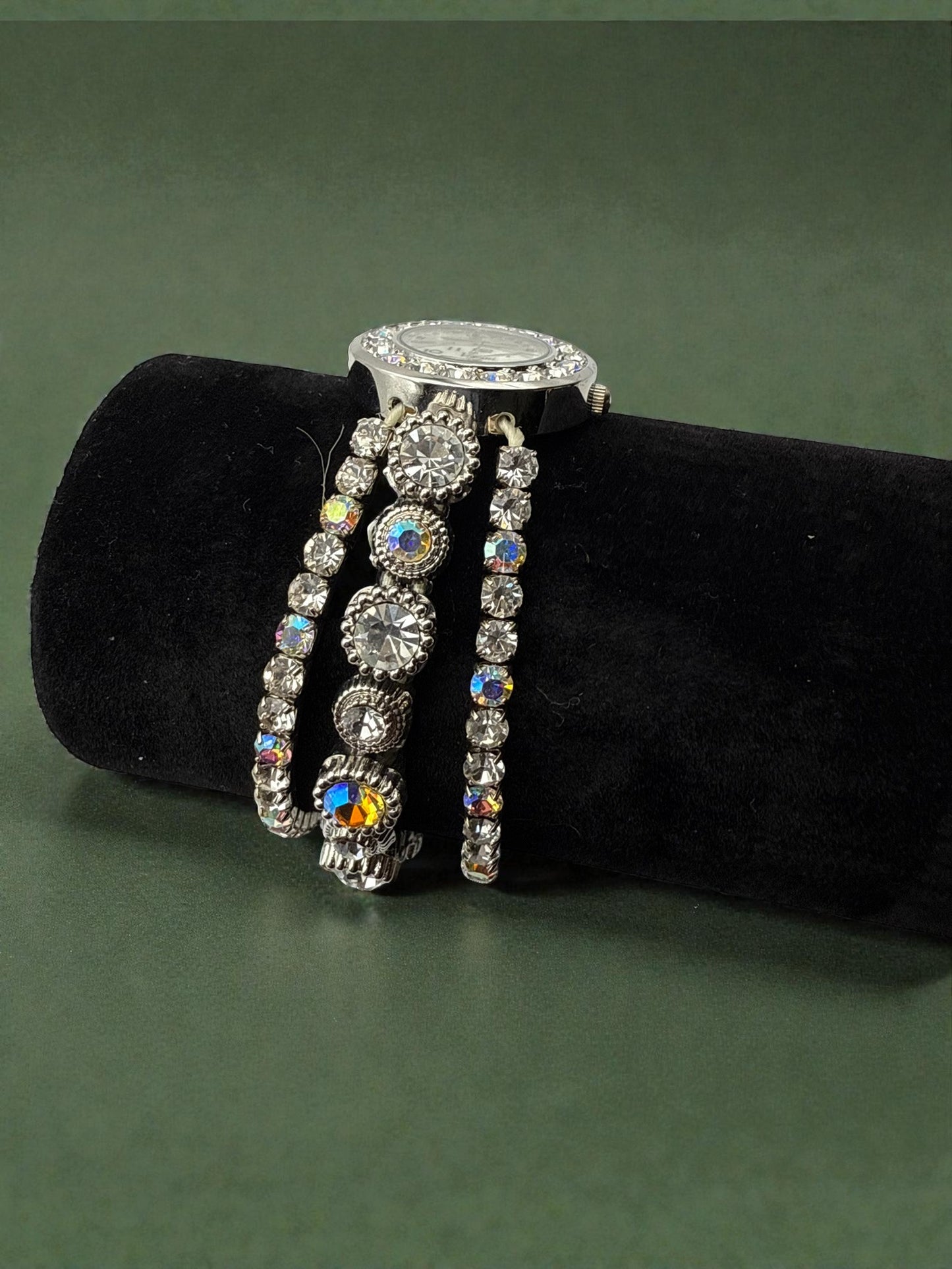 Vintage Vivani Spark Wrap Watch Bracelet 6-6.5"