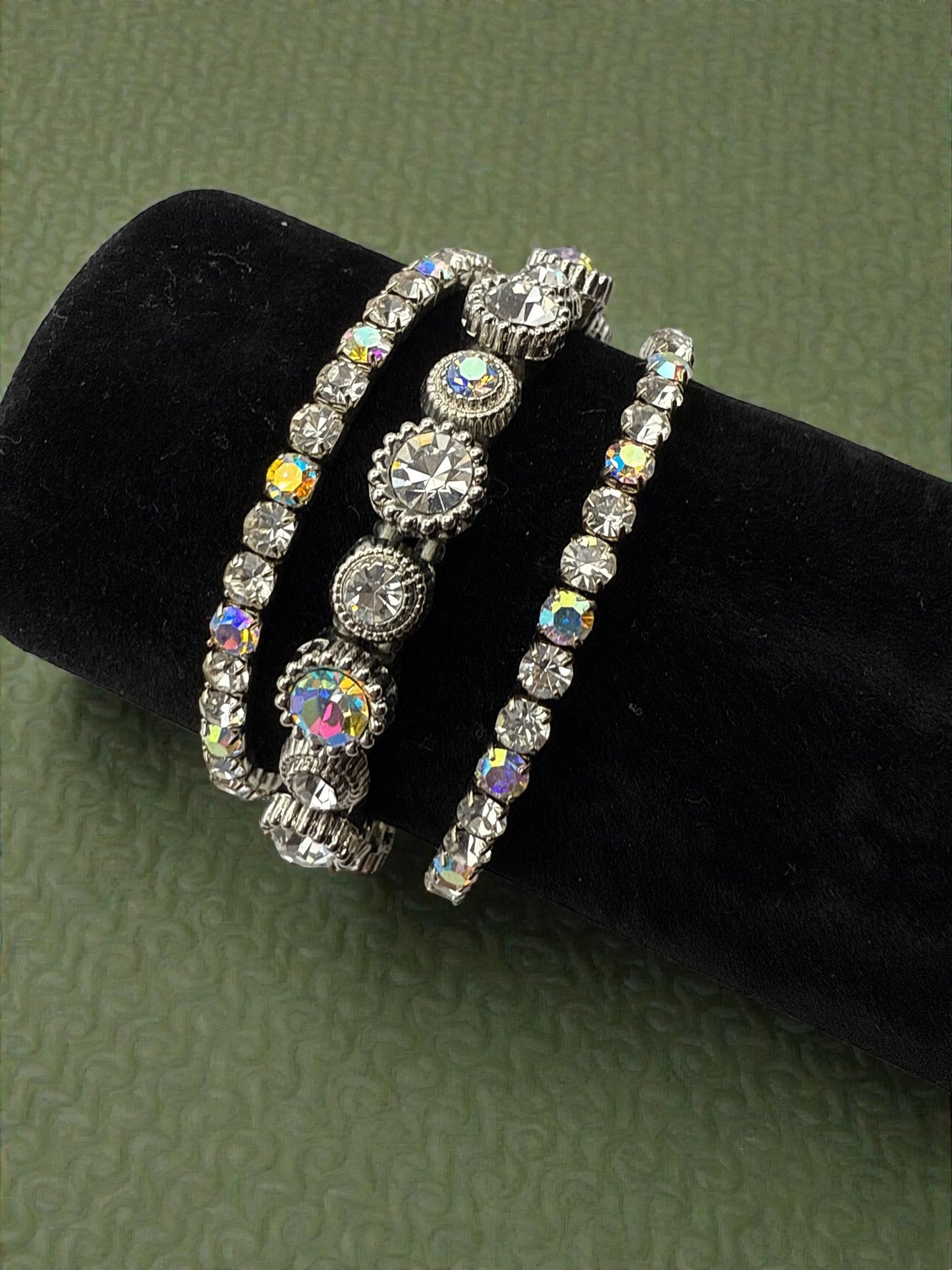 Vintage Vivani Spark Wrap Watch Bracelet 6-6.5"