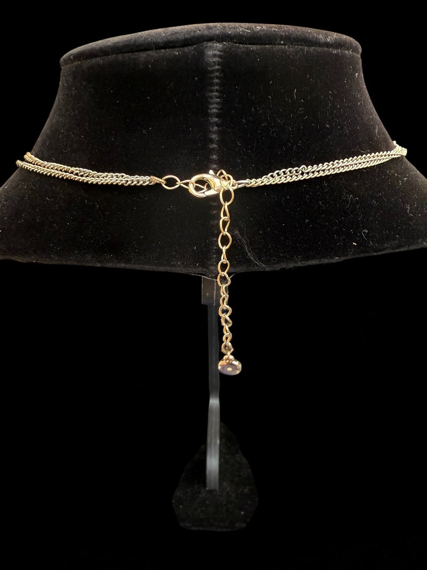 Vintage Soft Leopard Luxe Necklace 17-20"