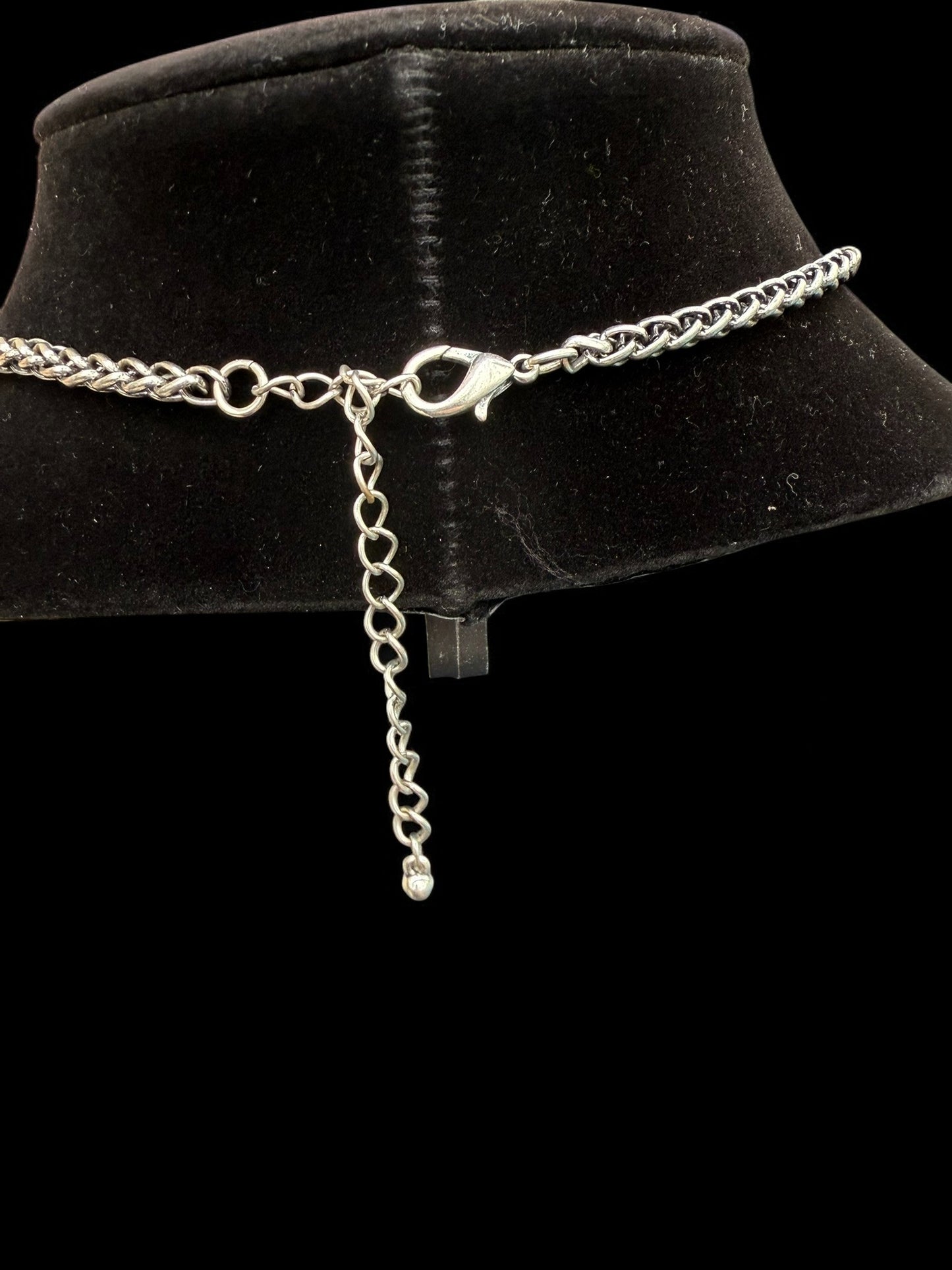 Vintage Midnight Alchemy Pendant Necklace 17-20"