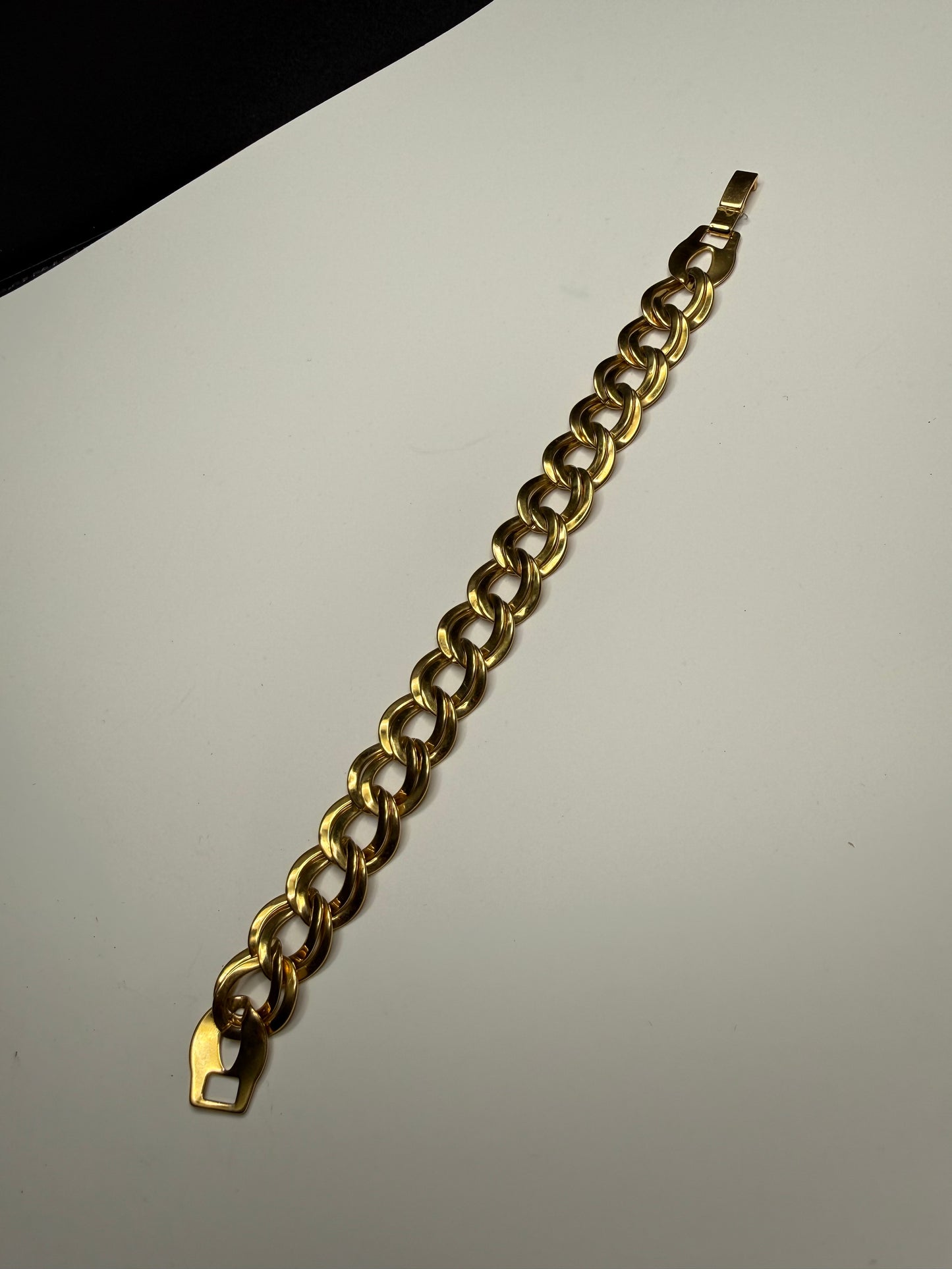 Vintage Golden Legacy Chain Bracelet 7.5"