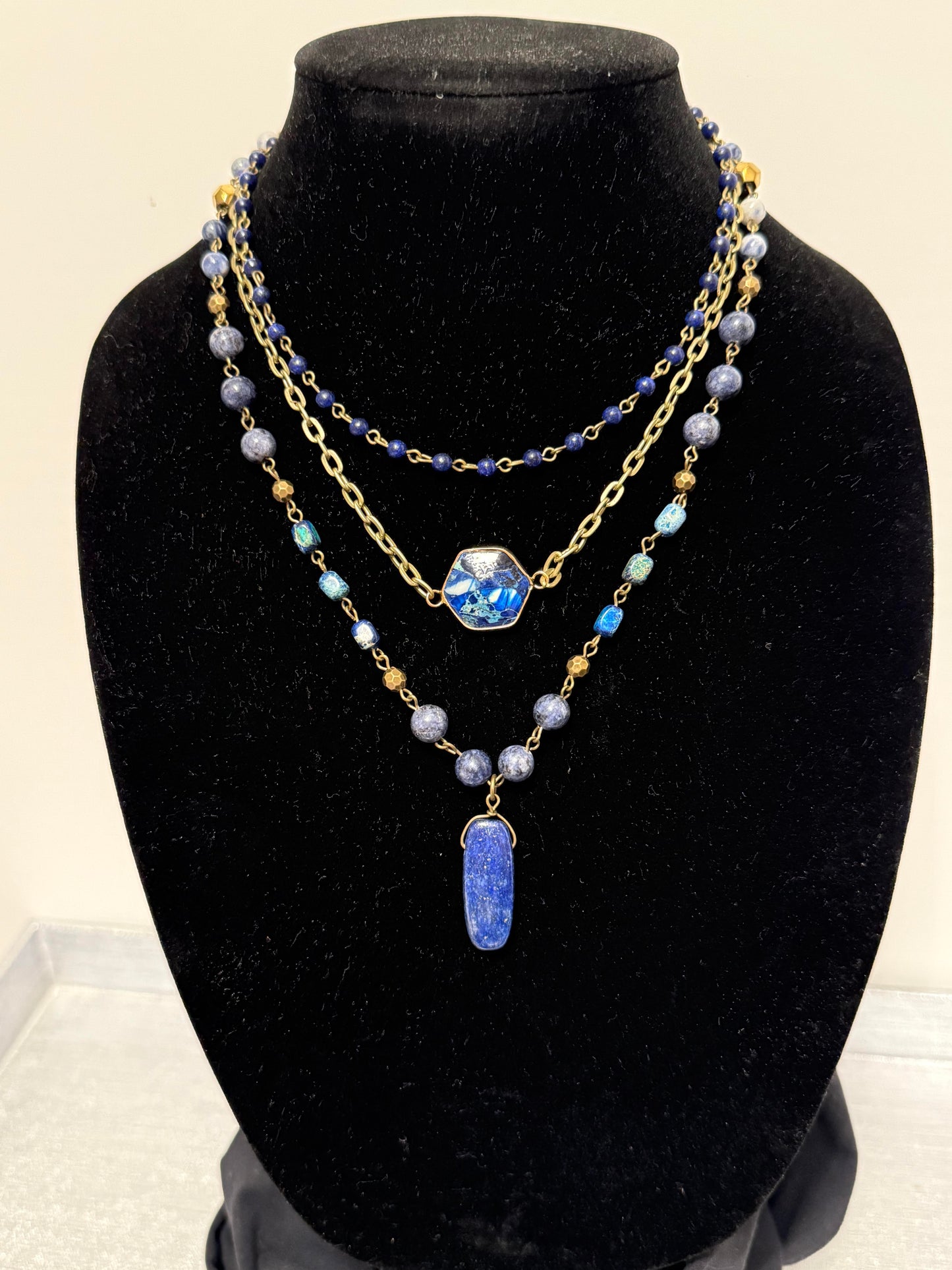 Sapphire Skies Necklace