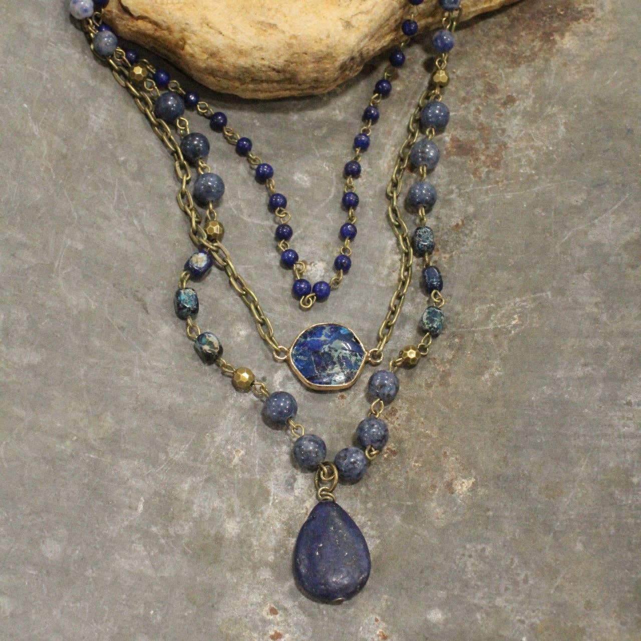 Sapphire Skies Necklace