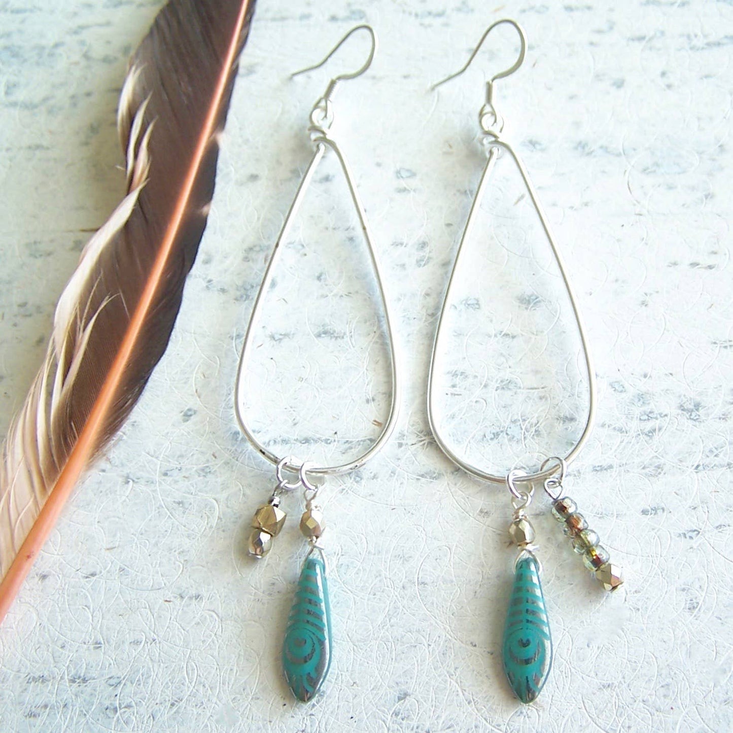 Feather Flocks Earrings