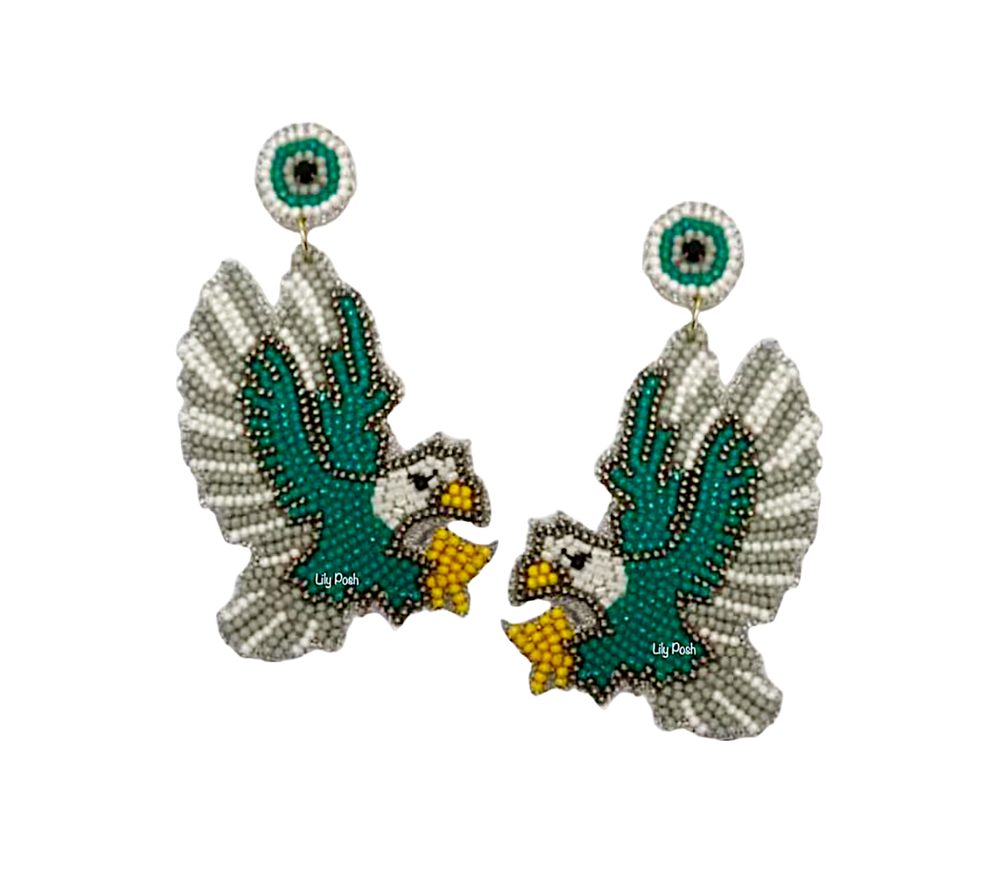 Philadelphia Eagles Football Game Day Earring 