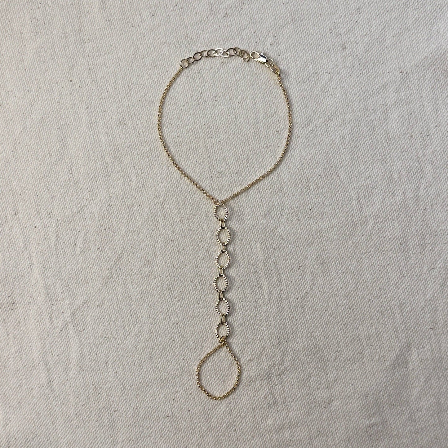 Diamond Cut Fancy Hand Chain